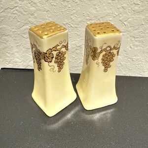 AE Martin Porcelain Salt And Pepper Hand Painted Vintage